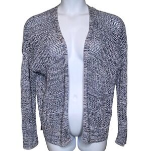 GAP‎ For Good Womens Knit Open Front Knit Cardigan Sweater Size L Coastal Preppy